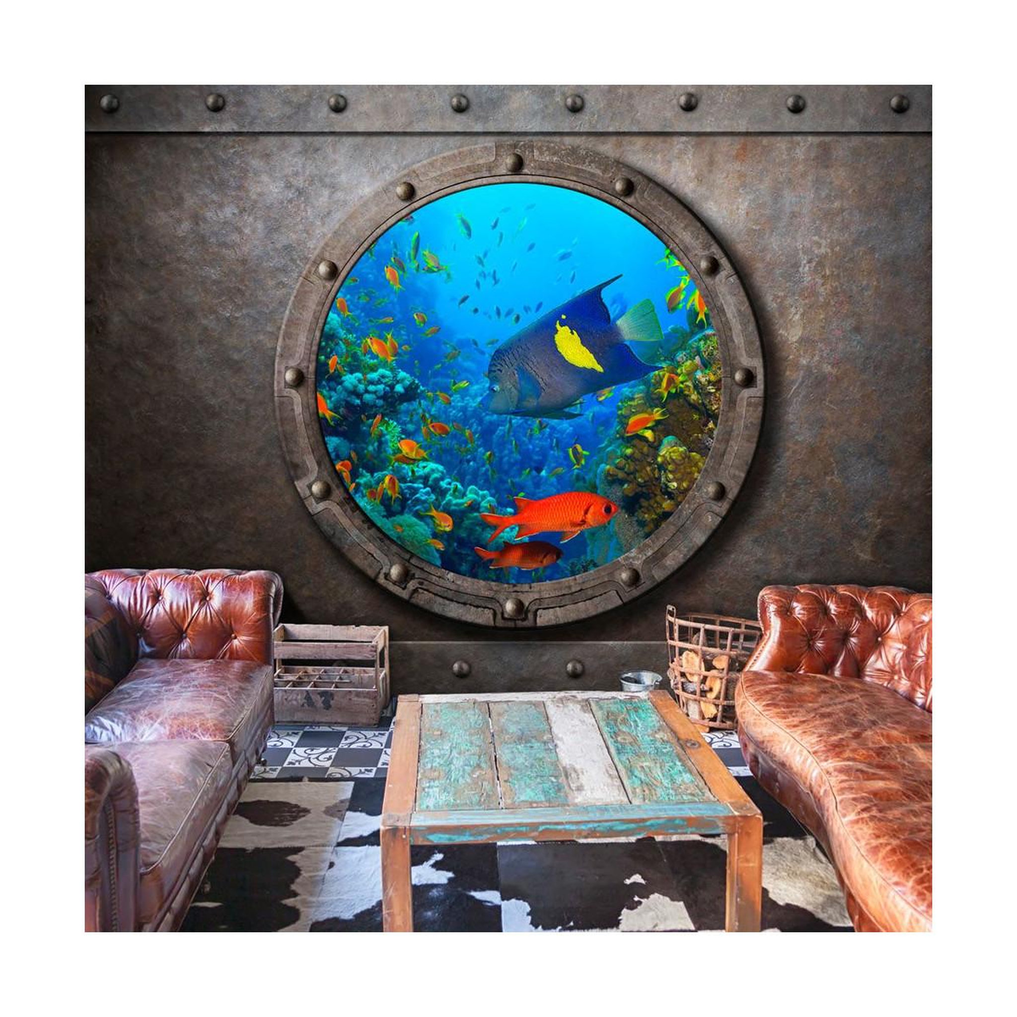 Voir la diapositive 1 : Paris Prix Papier Peint  Submarine Window