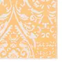 VIDAXL Tapis d'exterieur Orange et blanc 160x230 cm PP