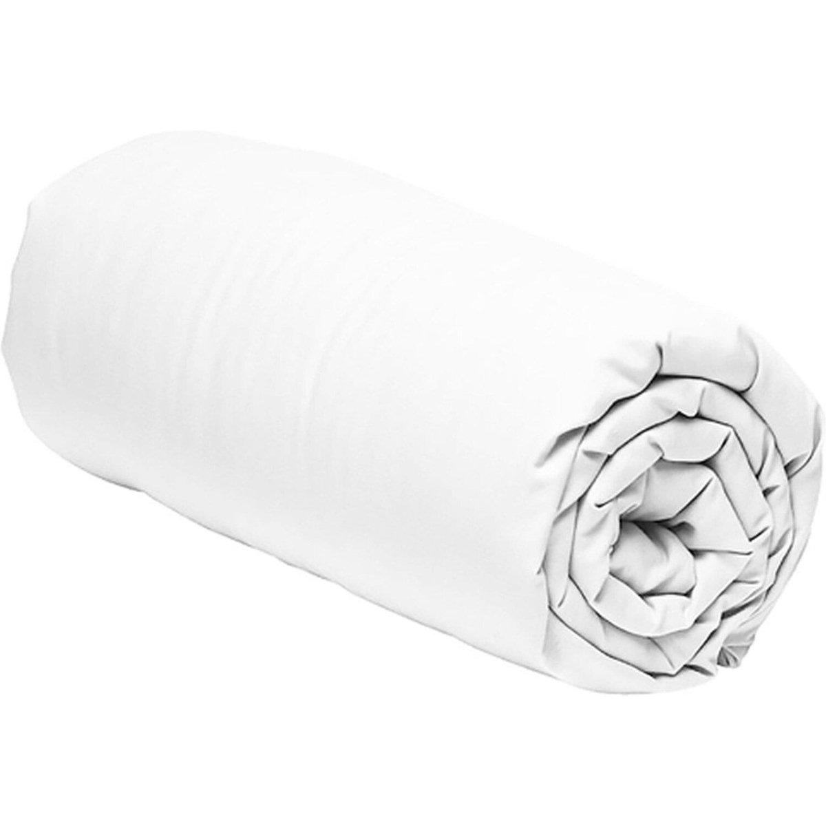 Home collection Drap housse 100%percale de coton 80 fils/cm2-uni