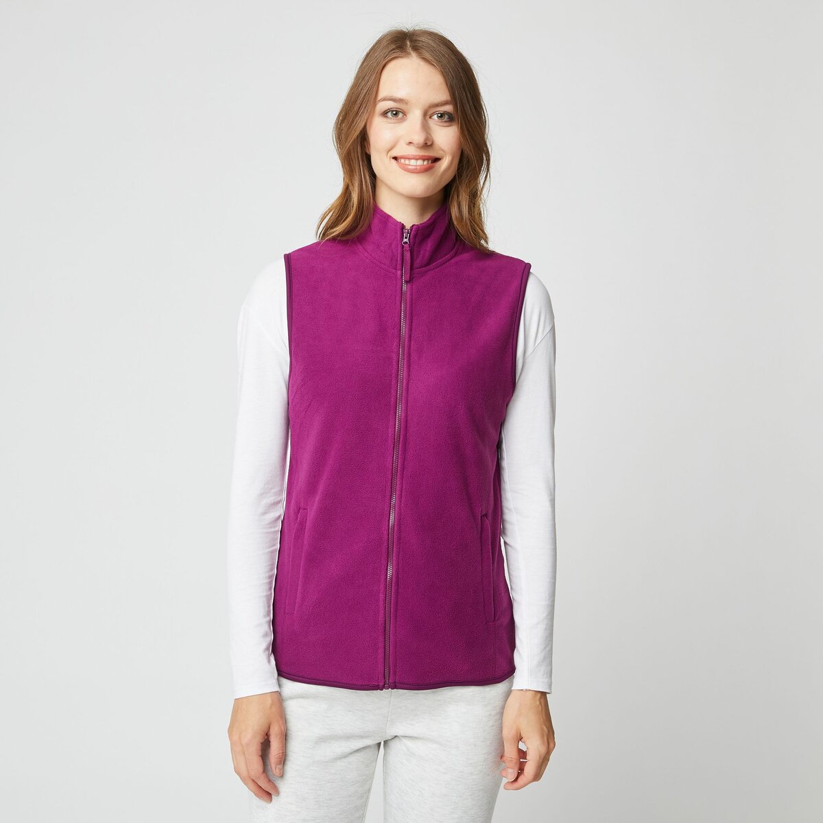 Veste sport outlet sans manche femme