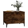 Voir la diapositive 4 : VIDAXL Table basse Chene fume 60x44,5x45 cm Bois d'ingenierie