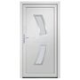Voir la diapositive 3 : VIDAXL Porte d'entree Blanc 108x208 cm PVC