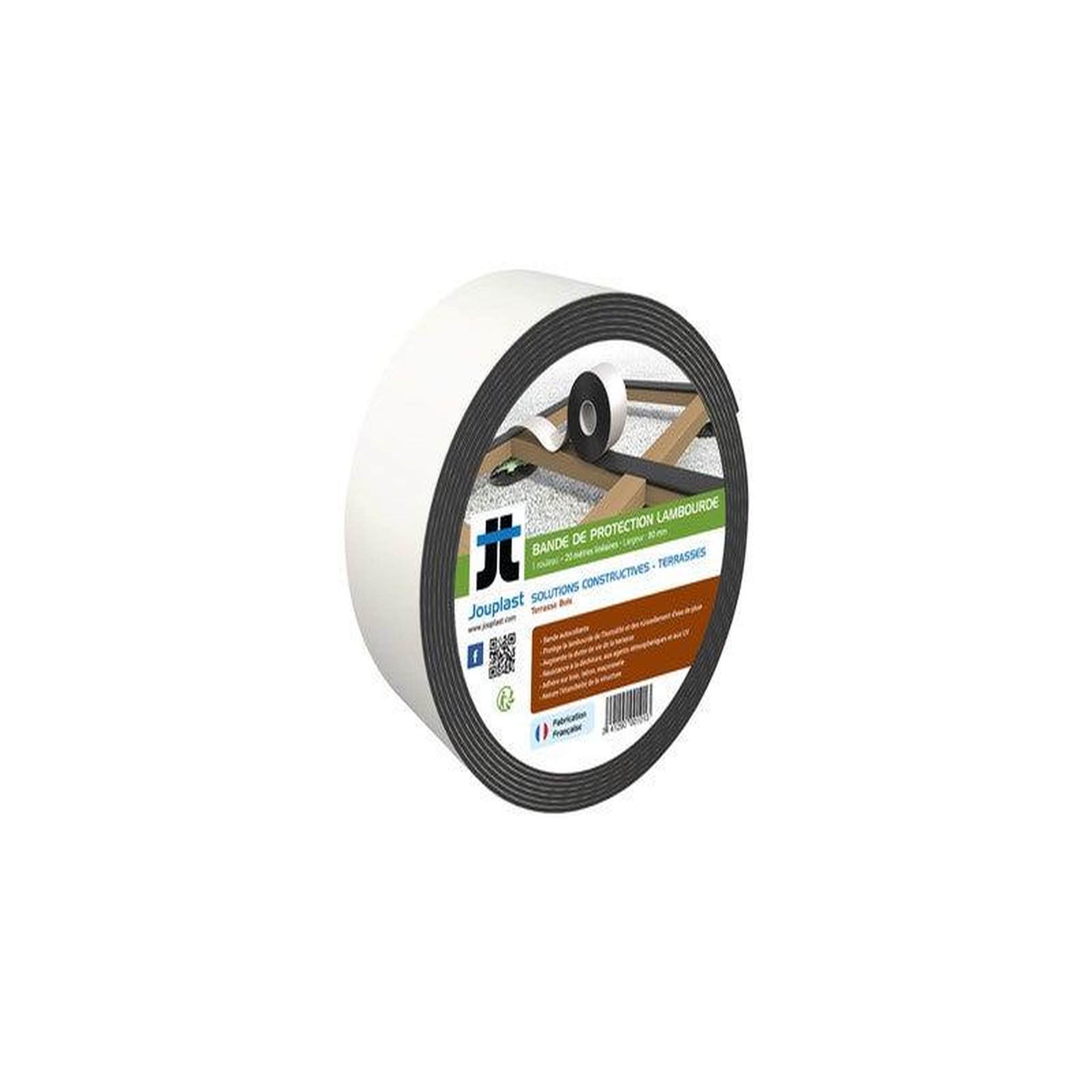 CENTRALE BRICO Bande de protection lambourde l.20m x l.7.7 cm