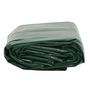 Voir la diapositive 3 : VIDAXL Bache vert 5x7 m 600 g/m²