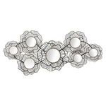 Paris Prix Décoration Murale 7 Miroirs  Osaka  121cm Noir & Or