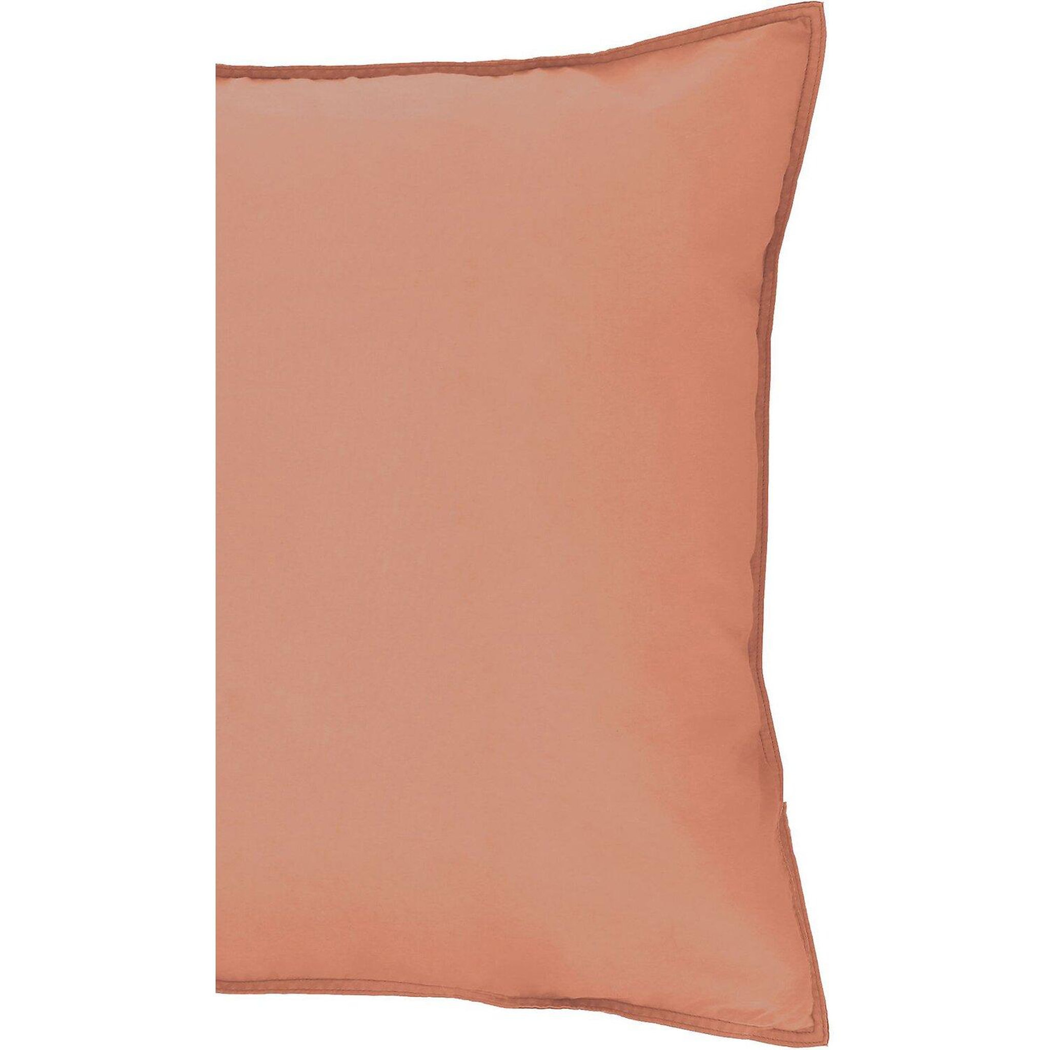 Voir la diapositive 3 : Home collection Taie d'oreiller 100% coton 57fils et lyocell