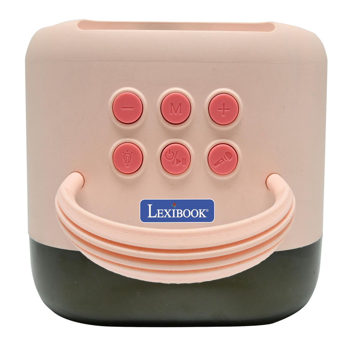 Lexibook Karaoke Bluetooth Rose avec 2 micros sans fil