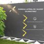 Voir la diapositive 4 : OUTSUNNY Lot de 2 panneaux latéraux barnum tonnelle 6x3 m ou 3x3 m oxford gris
