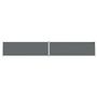 Voir la diapositive 2 : VIDAXL Auvent lateral retractable Anthracite 200x1200 cm