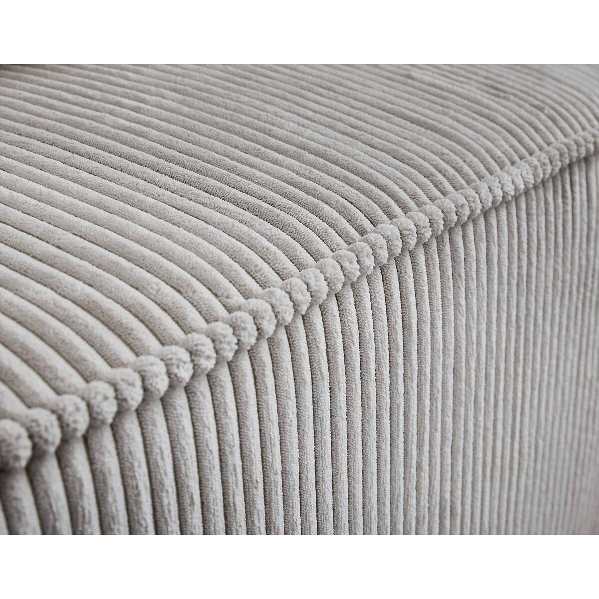 LISA DESIGN Colombine - canapé modulable d'angle droit - 6 places - en velours côtelé