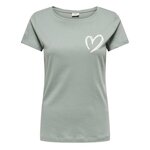 JACQUELINE DE YONG T shirt  Femme JDY  moke. Coloris disponibles : Vert