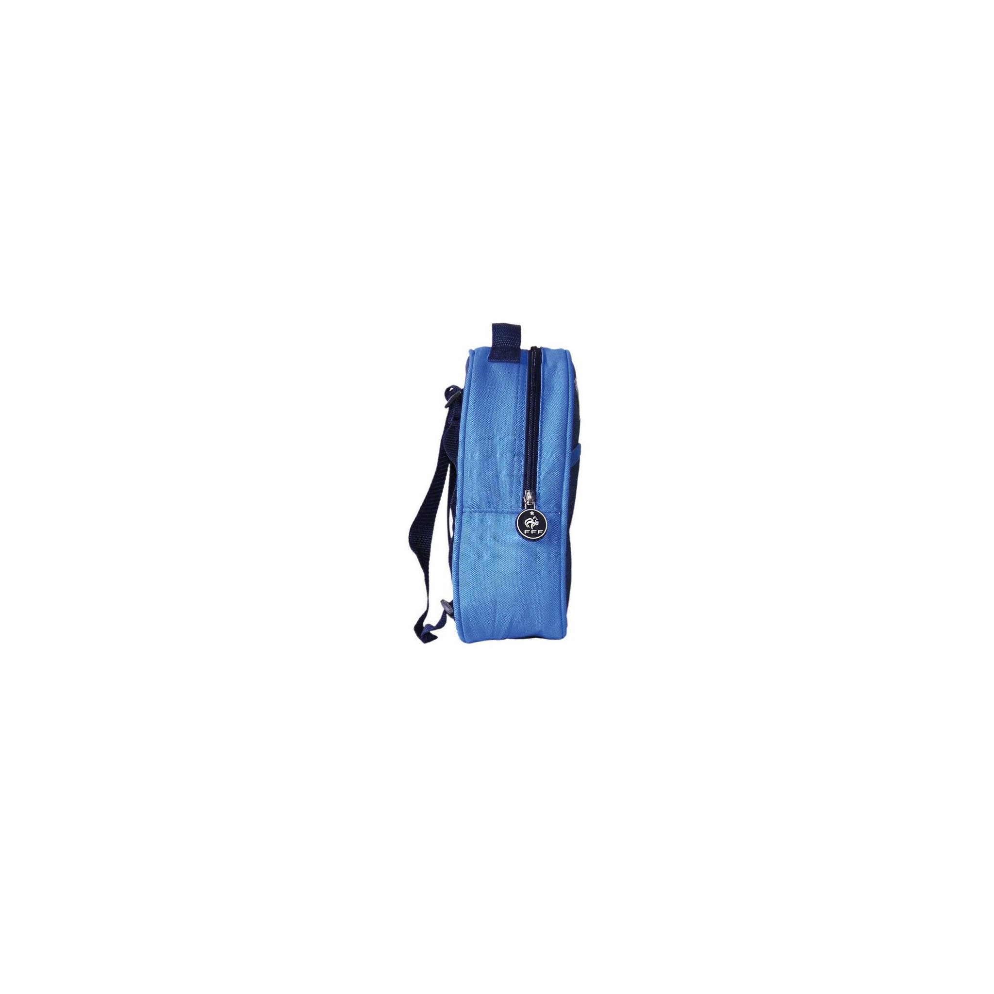 Voir la diapositive 6 : FFF Sac à dos enfant - Bleu - Fédération Française de Football - 25 x 13 x 21 cm