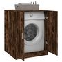 Voir la diapositive 4 : VIDAXL Meuble pour machine a laver Chene fume 71x71,5x91,5 cm