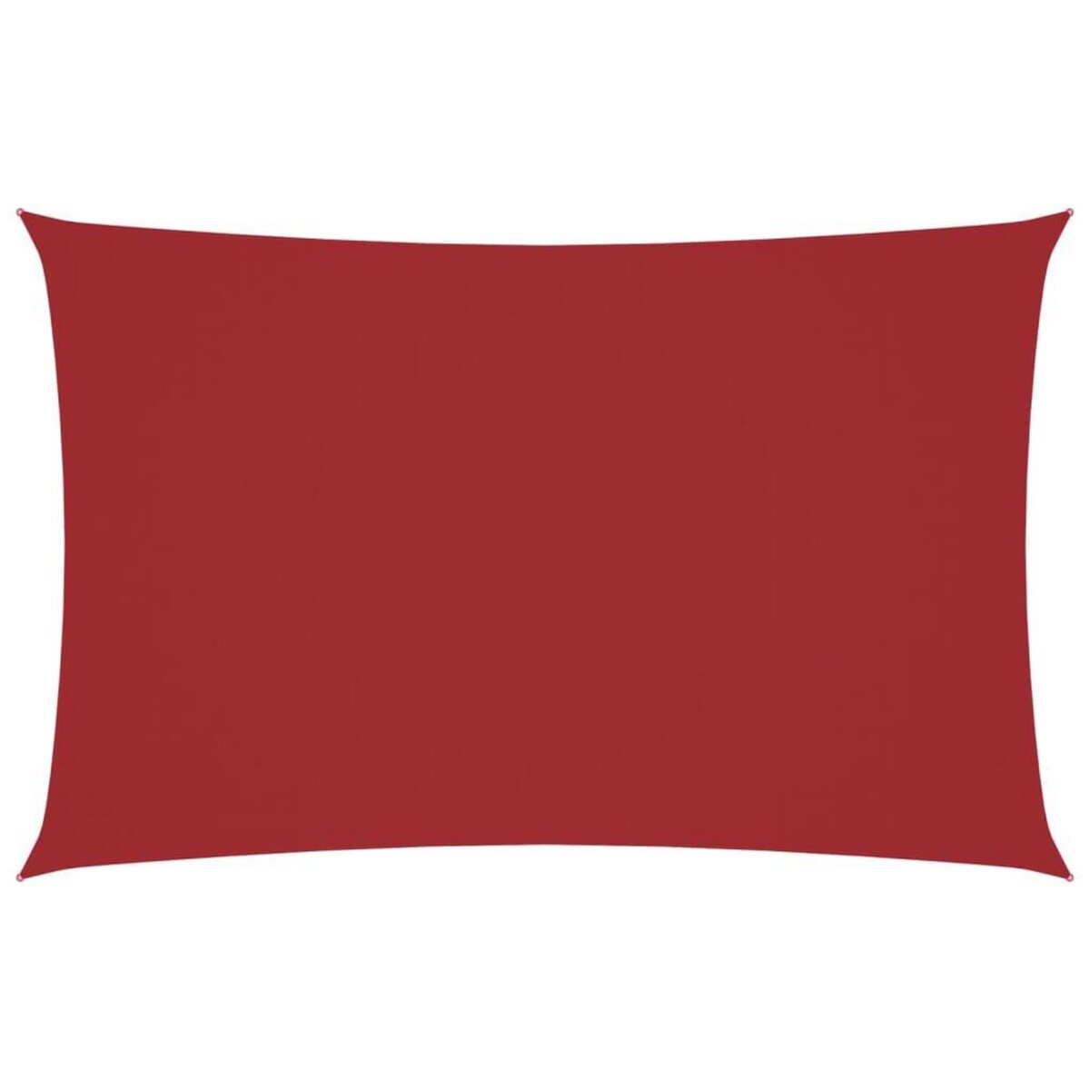 VIDAXL Voile de parasol tissu oxford rectangulaire 2x4,5 m rouge