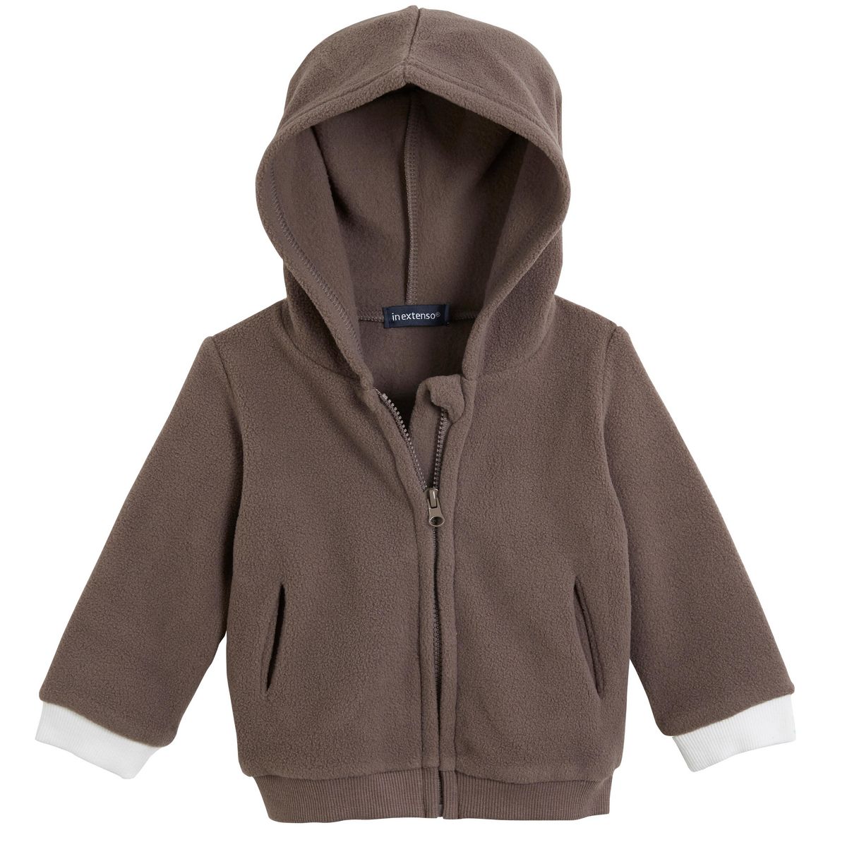 IN EXTENSO Gilet polaire à capuche bébé garçon 