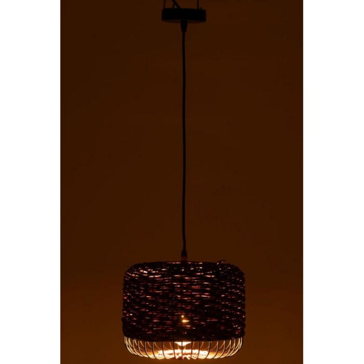 Paris Prix Lampe Suspension en Métal  Eldon  27cm Mauve