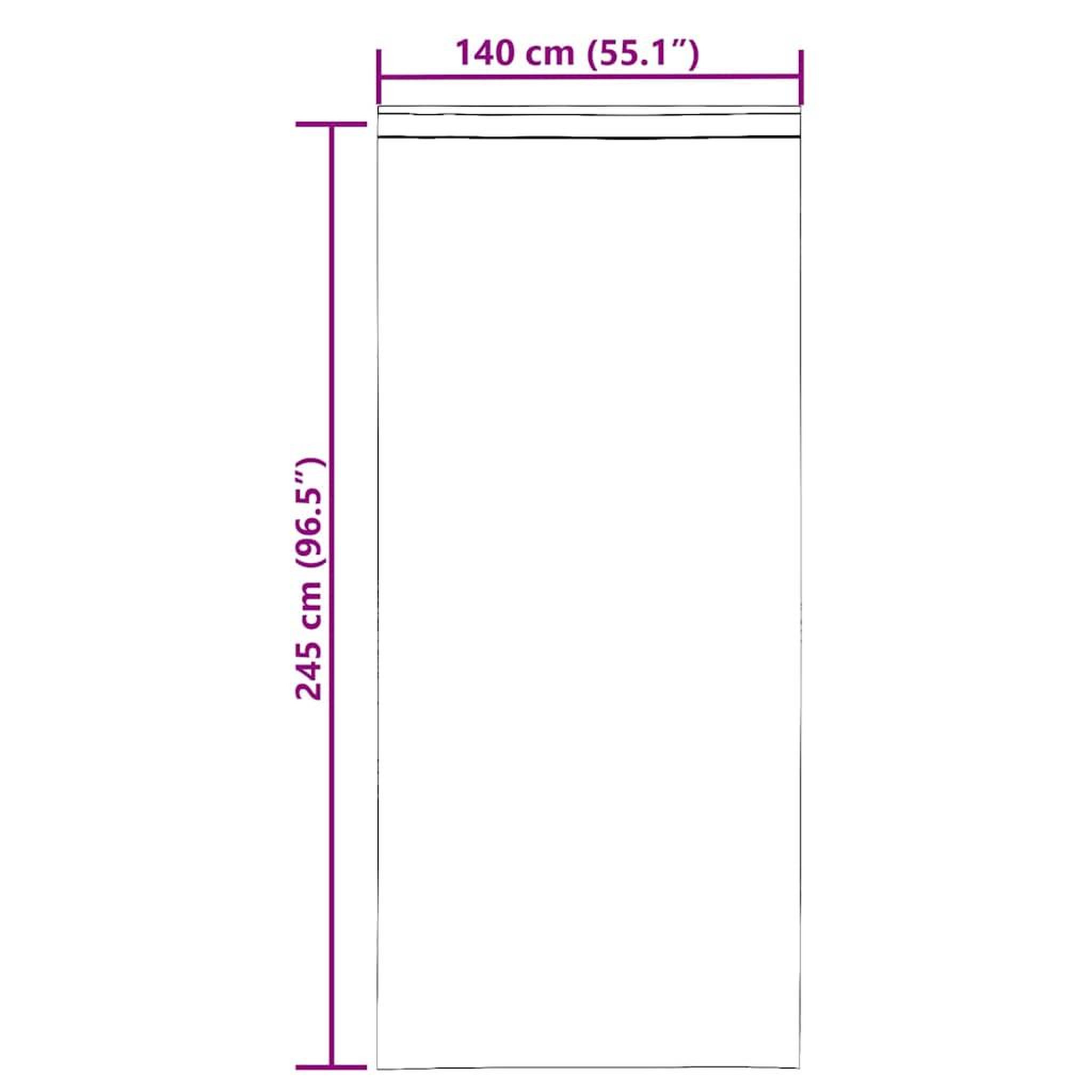 Voir la diapositive 6 : VIDAXL Rideaux en voile avec boucles 2 pcs rouge bordeaux 140x245 cm