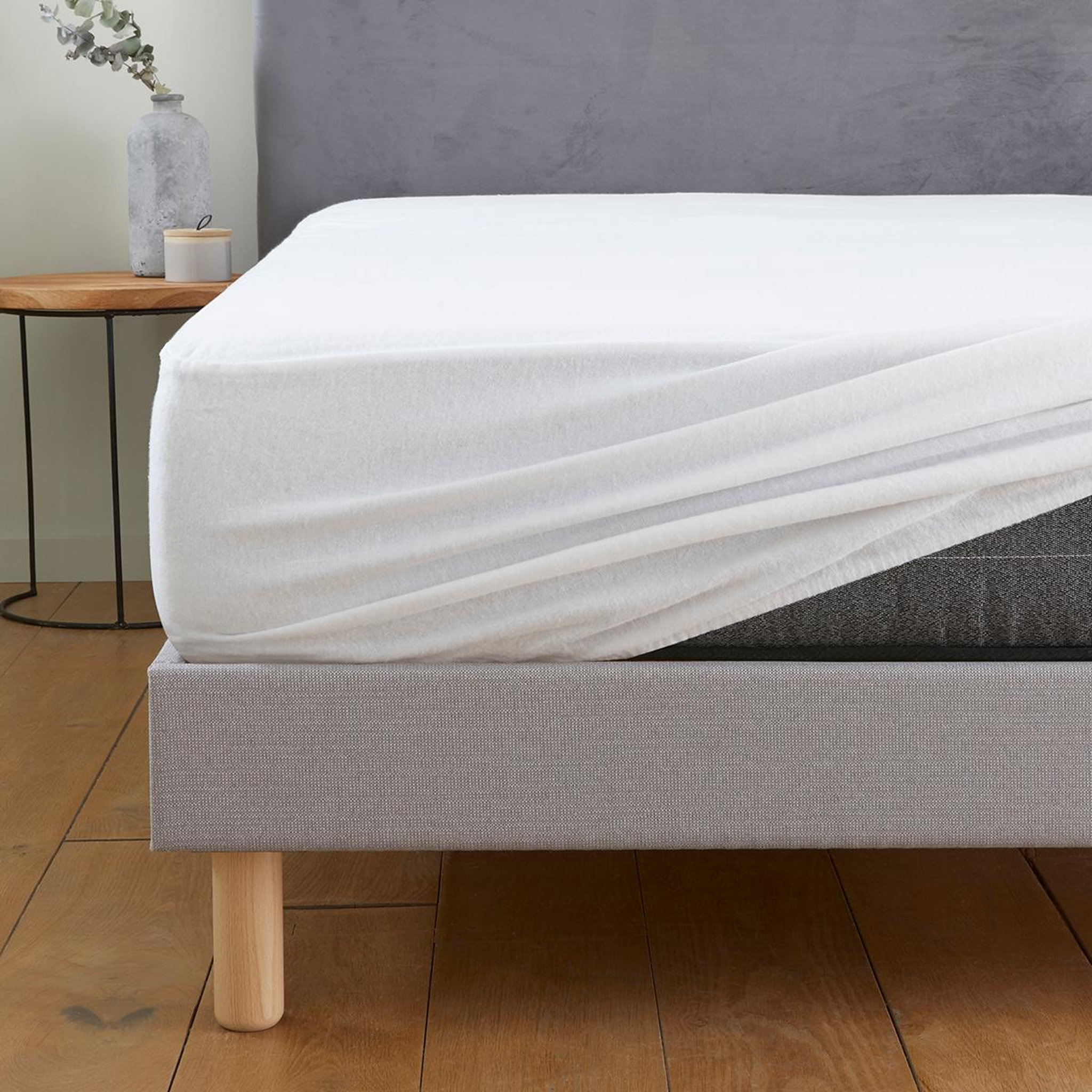 Voir la diapositive 1 : DODO Protège-matelas pro absorbant - s'adapte aux matelas épais