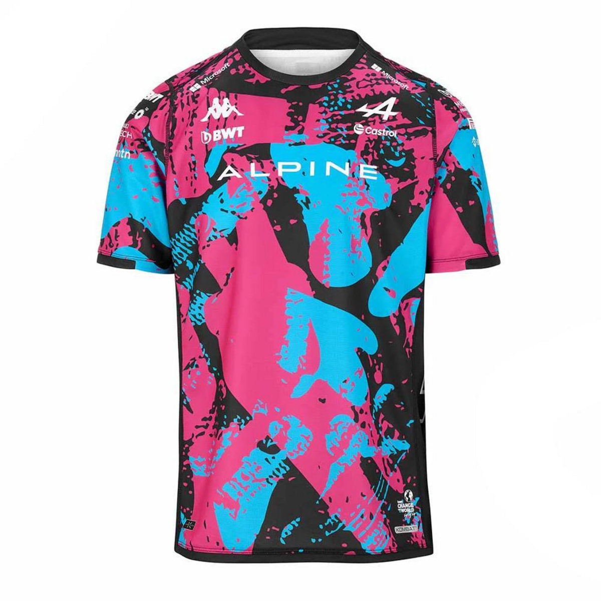 KAPPA Maillot /Rose/Turquoise Homme Kappa Kombat