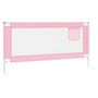 Voir la diapositive 4 : VIDAXL Barriere de securite de lit d'enfant Rose 180x25 cm Tissu