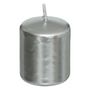 Voir la diapositive 2 : ATMOSPHERA Lot de 4 Bougies Déco  Satin  4cm Argent