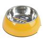Voir la diapositive 2 : Paris Prix Gamelle pour Chien & Chat  Bol Inox  14cm Moutarde