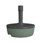 Eda Pied de parasol rond en plastique à remplir 20 L  gris foncé/laurier - EDA