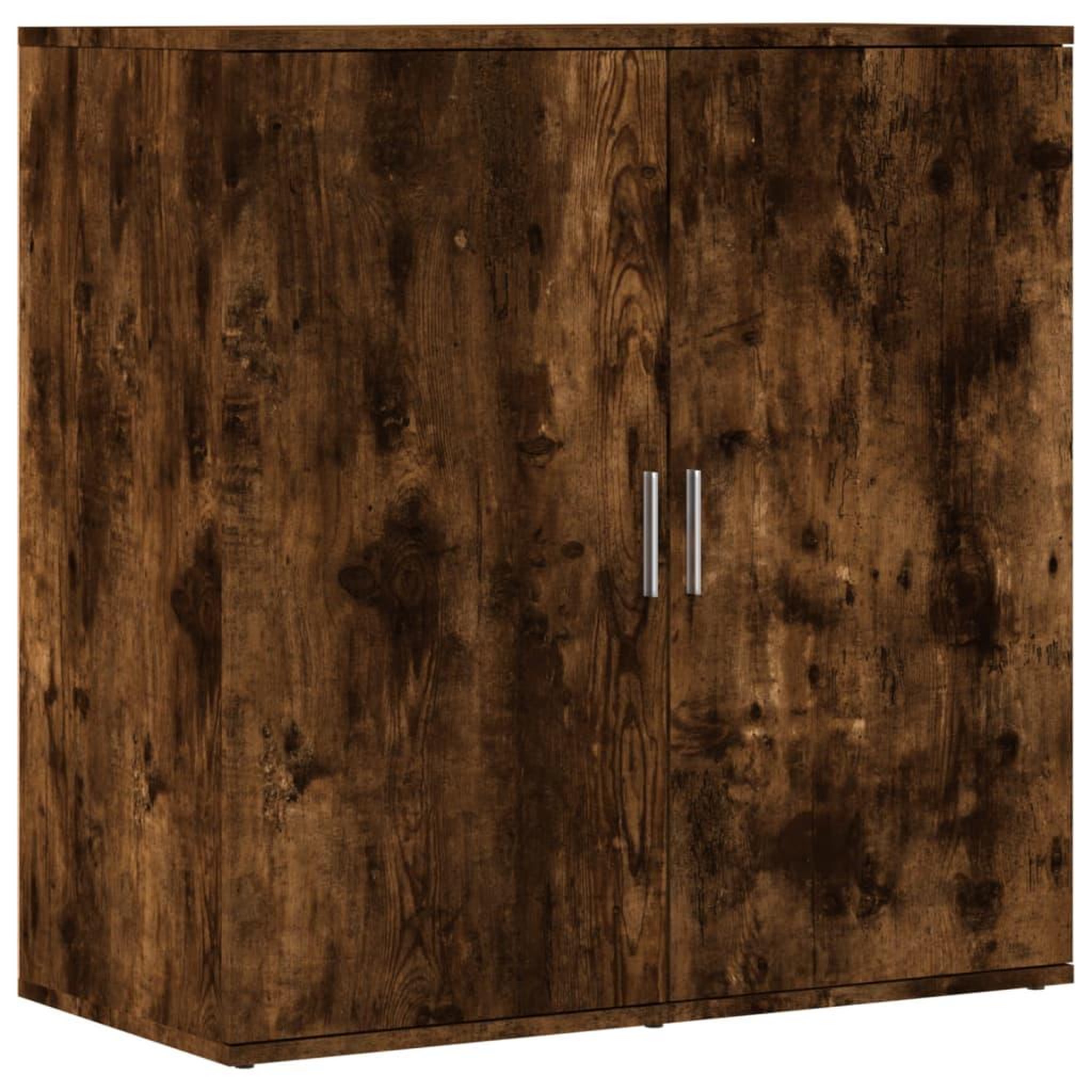 Voir la diapositive 2 : VIDAXL Buffet chene fume 79x38x80 cm bois d'ingenierie