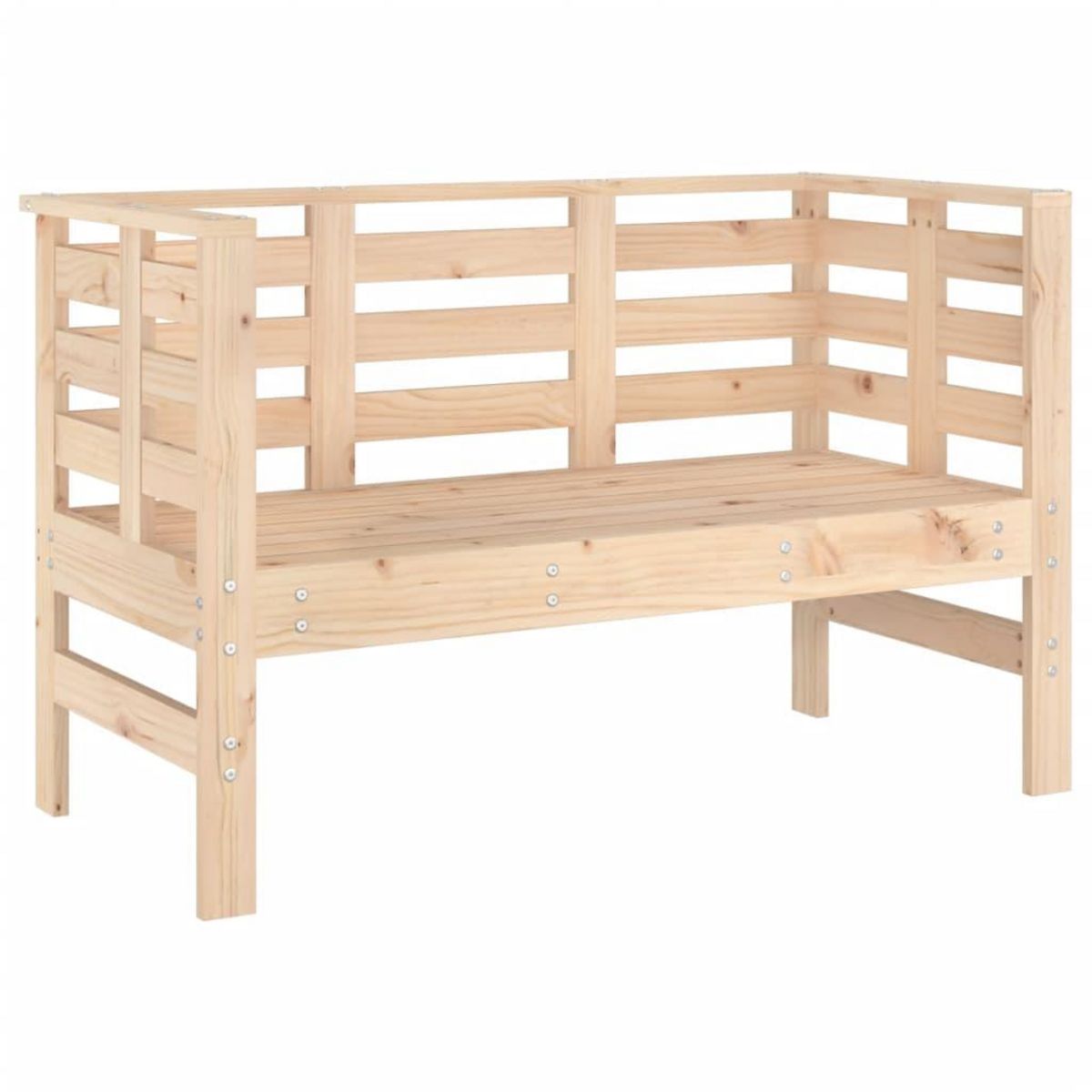 VIDAXL Banc de jardin 111,5x53x71 cm bois massif de pin