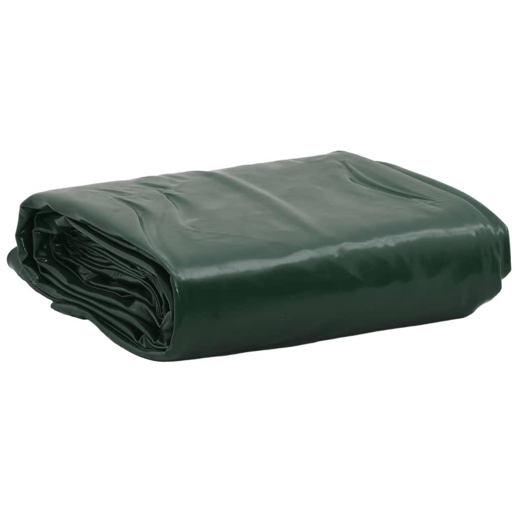 VIDAXL Bache vert 5x8 m 600 g/m²