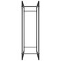 Voir la diapositive 4 : VIDAXL Portant de bois de chauffage Noir mat 80x28x86 cm Acier