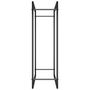 Voir la diapositive 4 : VIDAXL Portant de bois de chauffage Noir mat 80x28x86 cm Acier