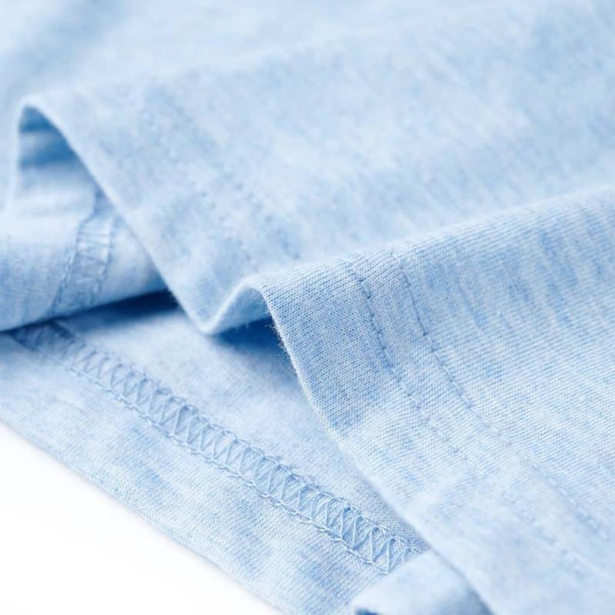 Voir la diapositive 6 : VIDAXL T shirt pour enfants mélange bleu pâle 104