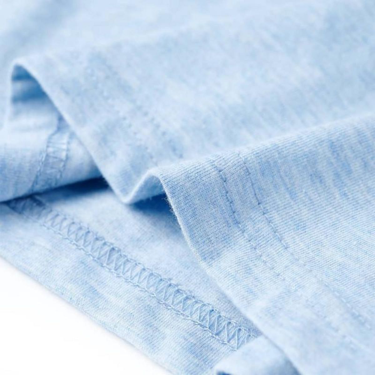VIDAXL T shirt pour enfants mélange bleu pâle 104