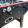 Voir la diapositive 5 : PLAY4FUN Baby-foot DELUXE type Bistrot - 151 x 77 x 91 cm - Table de Baby-foot avec barres téléscopiques et Balles Lièges Inclus