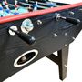 Voir la diapositive 5 : PLAY4FUN Baby-foot DELUXE type Bistrot - 151 x 77 x 91 cm - Table de Baby-foot avec barres téléscopiques et Balles Lièges Inclus
