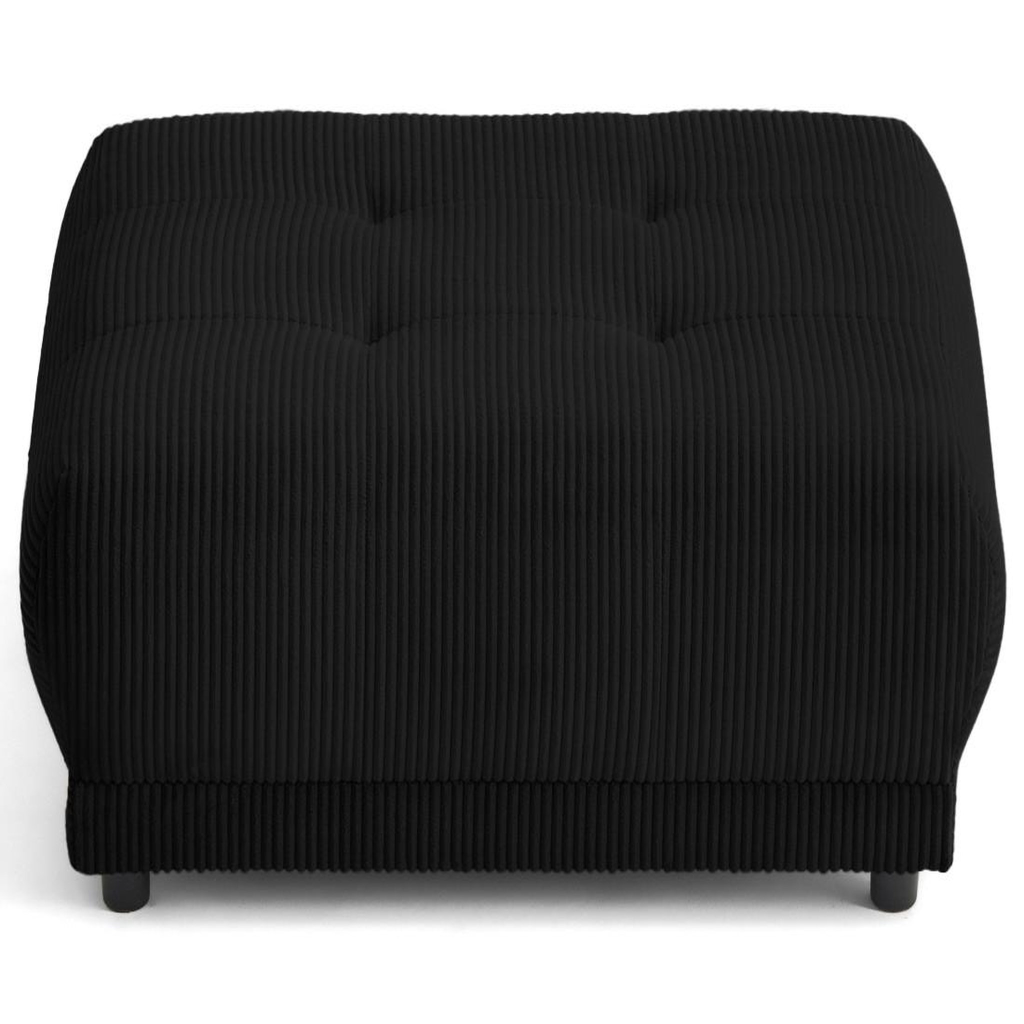 Voir la diapositive 4 : LISA DESIGN Amadora - pouf en velours côtelé