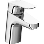 Porcher Mitigeur lavabo OKYRIS Ch2, bec fixe, 5L/min, bonde polypropylène - chrome