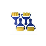 Graine créative Sachet de 4 rouleaux mousse assortis