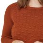 Voir la diapositive 5 : MAMALICIOUS Pull de Grossesse Terracotta Femme Mamalicious