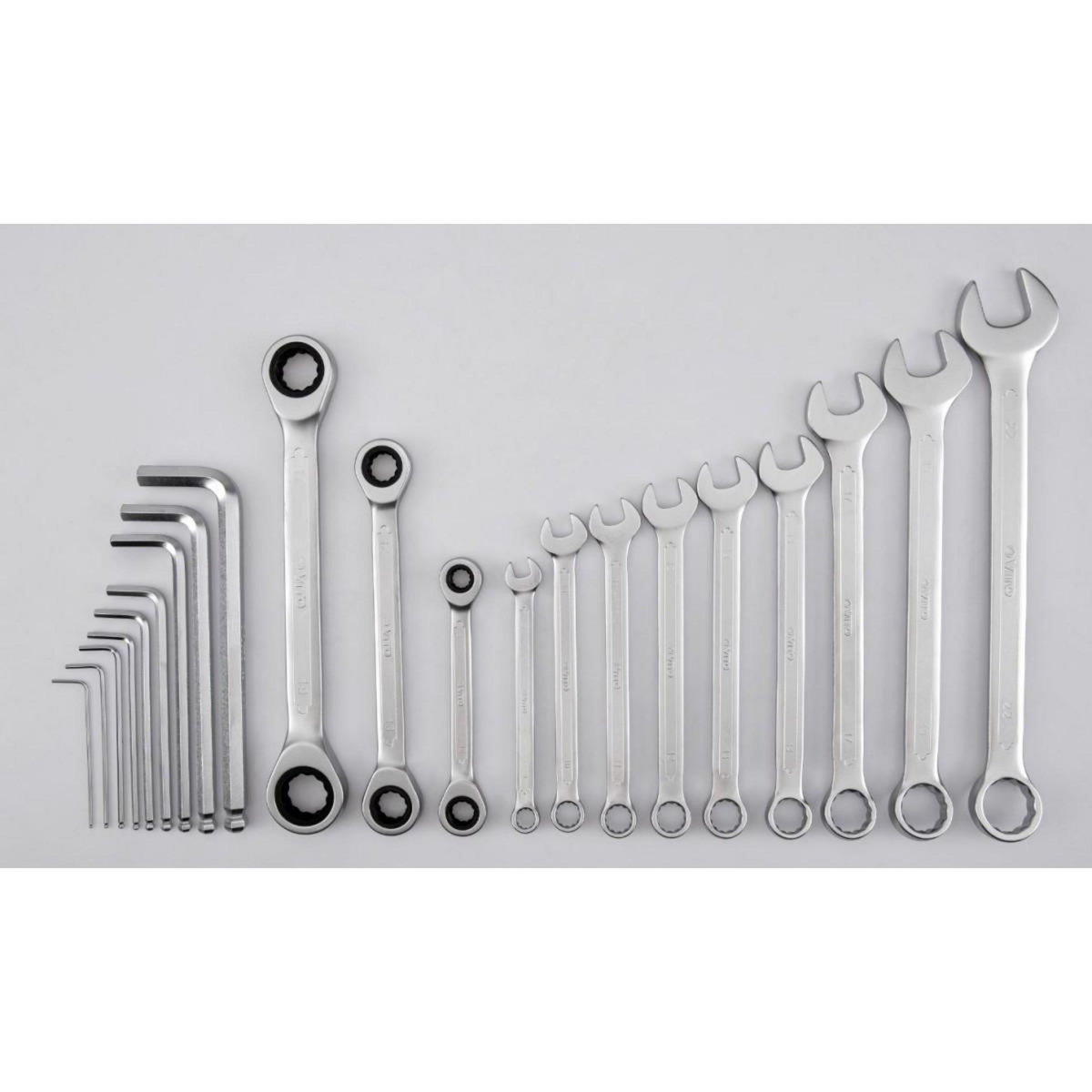 VITO Boite à outils 119 pièces Chrome vanadium - Caisse à outils complète douilles clés tournevis Mallette de bricolage VITO