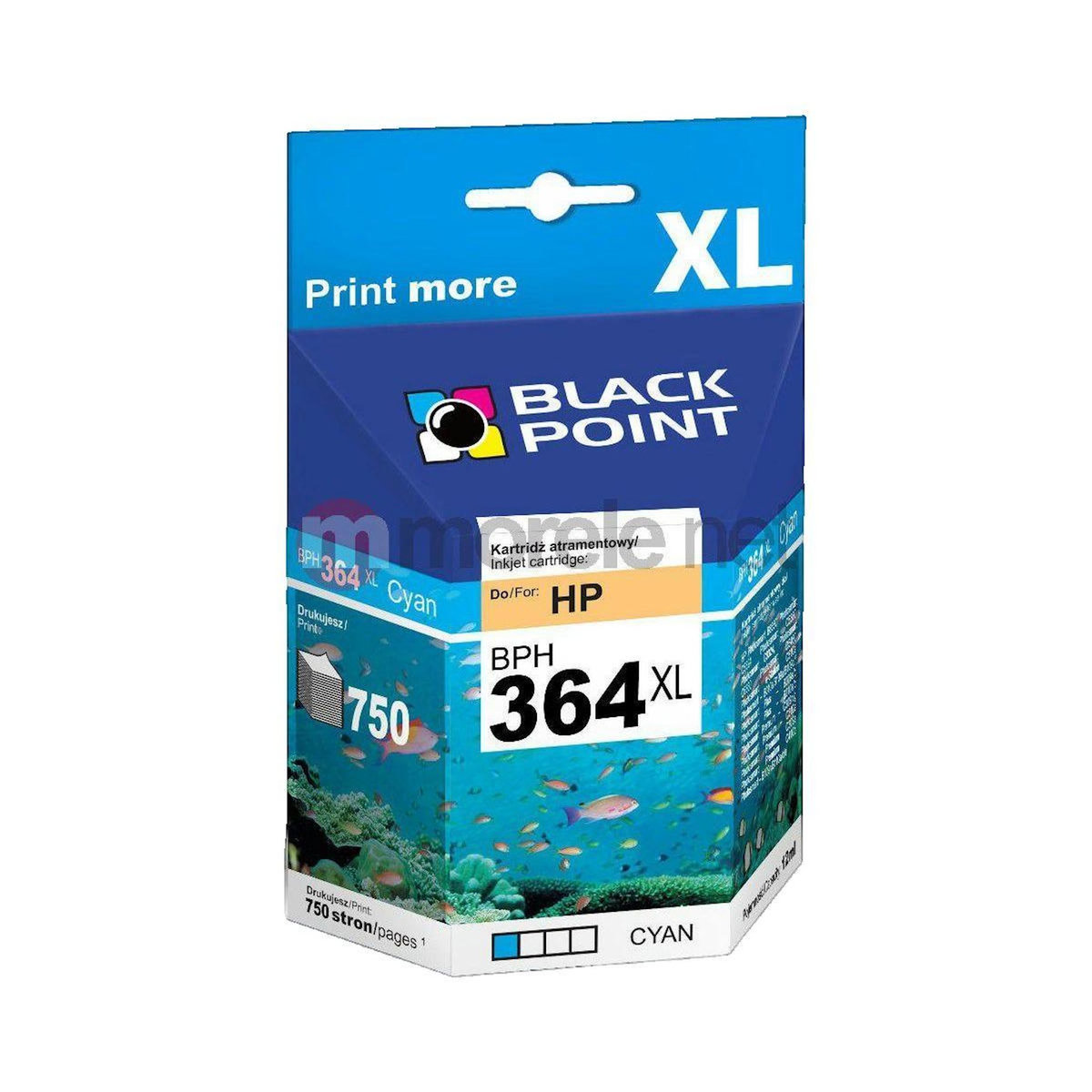 HP Cartouche d'encre Black Point BPH364XLC cyan