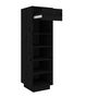 Voir la diapositive 5 : VIDAXL Armoire a chaussures noir 30x34x105 cm bois de pin massif