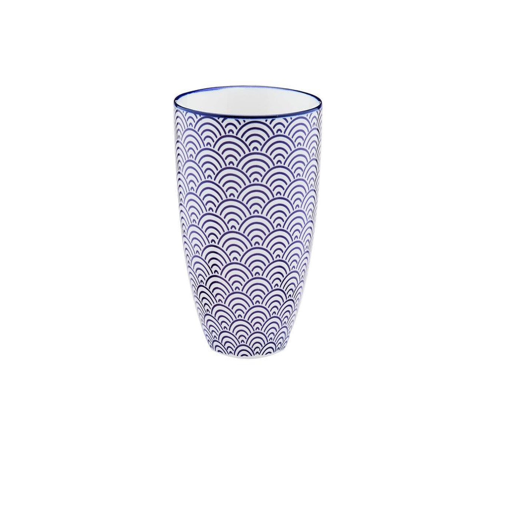 Voir la diapositive 3 : BJORN Mug pattern 30cl - 6 pièces - dark blue