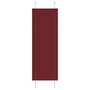Voir la diapositive 1 : VIDAXL Store plisse rouge bordeaux 45x150 cm largeur du tissu 44,4 cm