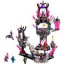 LEGO Ninjago 71771 Le Temple du Roi de Cristal, Jouet pour Enfants avec Mini figurines