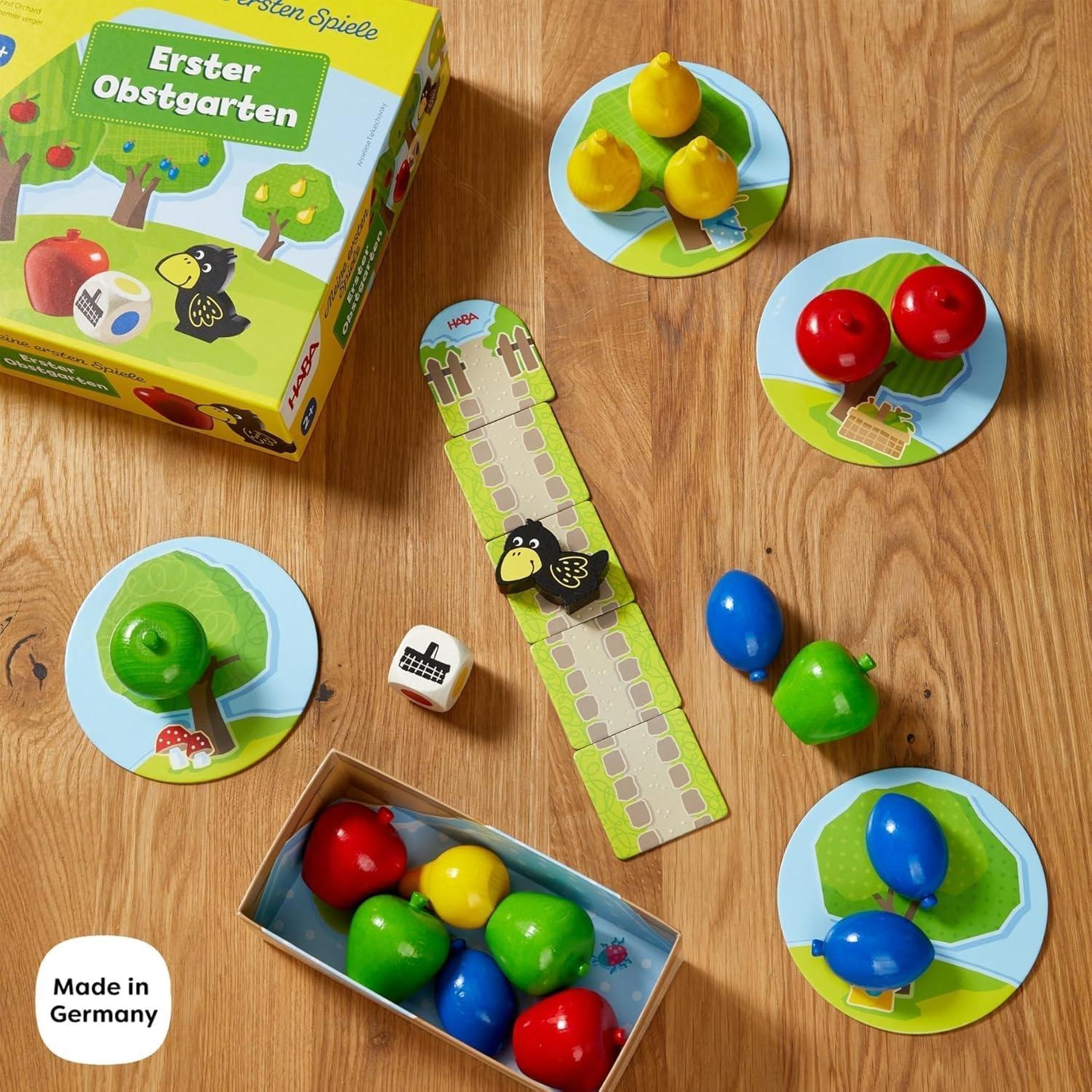 Voir la diapositive 4 : Haba Mes premiers jeux Premier verger