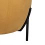 Voir la diapositive 3 : TOILINUX 2 Tabourets design velours Calabaza