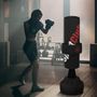 Voir la diapositive 4 : HOMCOM Sac de frappe boxe sur pied punching ball autoportant cible de touche réglable ventouses antidérapantes noir