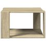 Voir la diapositive 4 : VIDAXL Table basse chene sonoma 51,5x51,5x30 cm bois d'ingenierie